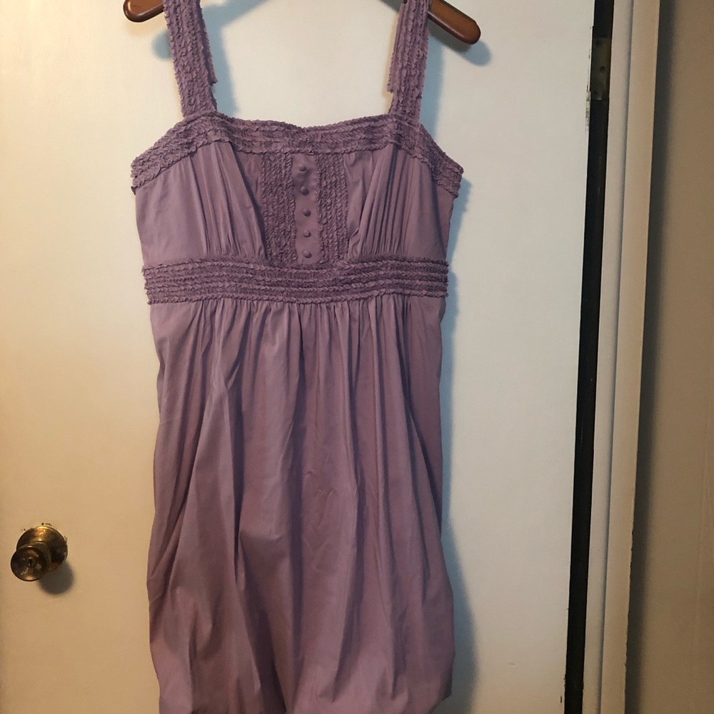 BCBG Maxazria short Purple Dress